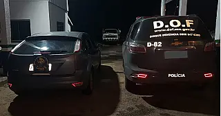 Homem percorre mil quilômetros com carro roubado e DOF impede travessia