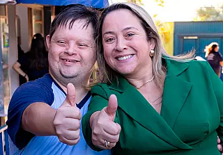 Modelo referência, Associação Juliano Varela garante neuropediatra
