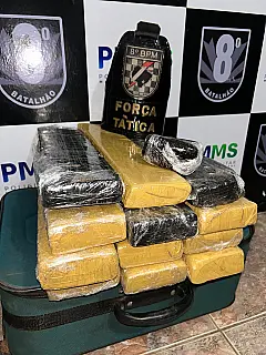 Ação integrada resulta na apreensão de mais de 14 kg de drogas em ônibus interestadual
