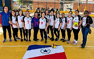 Angélica conquista vice-campeonato em torneio regional de vôlei adaptado da terceira idade