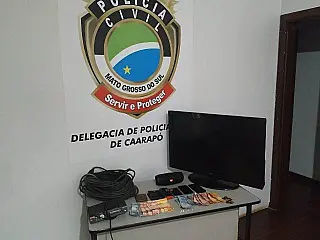 Ponto de drogas é fechado pela Polícia Civil e são  presos suspeitos de furtos em Caarapó