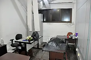 Chuva causa estragos na Câmara Municipal