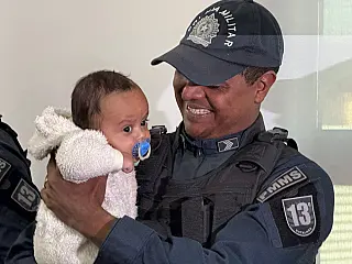 Policiais Militares são homenageados pela Câmara de Aparecida do Taboado por salvar bebê engasgado