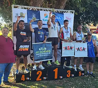 Atleta de Cassilândia conquista pódio em corrida realizada em Rubinéia (SP)