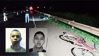 Primos venezuelanos morrem atropelados por caminhão na BR-163