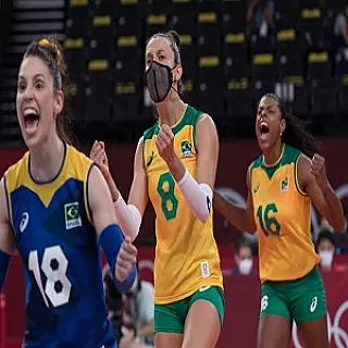 Seleção feminina derrota russas de virada e está na semifinal do vôlei em Tóquio