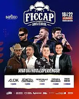 FICCAP 2025 fecha grade de shows
