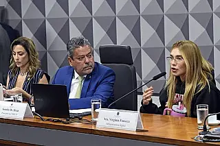 Virgínia Fonseca depõe na CPI das Apostas no Senado