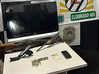 Foragido de Cascavel é baleado em operação policial em Eldorado (MS)
