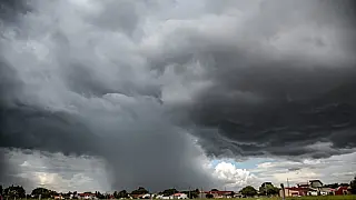 Inmet emite alerta de temporal para 65 municípios de MS nesta sexta-feira