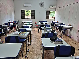 Após vistoria, MPMS investiga estrutura de escola em reforma em Novo Horizonte do Sul