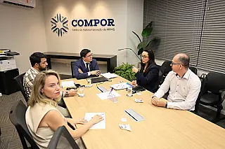 MPMS recebe TCE-MS para apresentação de projeto sobre proteção de dados