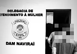 Homem é preso por tentativa de feminicídio em Naviraí