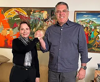 Tereza Cristina e prefeito Eduardo Campos anunciam equipamentos para Ponta Porã