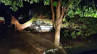 Temporal causa destruição em Dourados