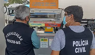 Procon/MS autua postos de combustíveis por preços abusivos