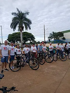 Pedalando Contra a Dengue reúne moradores e reforça prevenção em Sidrolândia