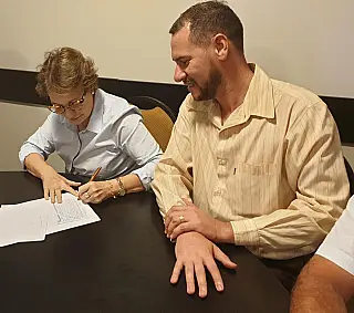 Ministra recebe projeto que viabiliza piscicultura  em Coronel Sapucaia