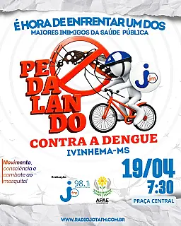 VEM AÍ: Pedalando Contra a Dengue 2026