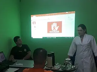Reeducandos do Estabelecimento Penal recebem palestra sobre HIV/AIDS