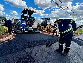 Recursos da bancada federal vão viabilizar 34 km de asfalto em Campo Grande