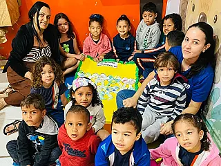 CMEI São Jerônimo celebra Semana da Independência.