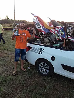 Pilotos sidrolandenses participaram de prova de Velocross em Paranhos