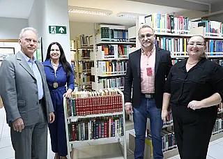 TJMS doa livros para fortalecer ressocialização no sistema prisional