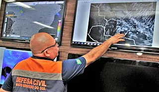 Mato Grosso do Sul está sob alerta de temporais com acumulados de chuvas de até 100 mm