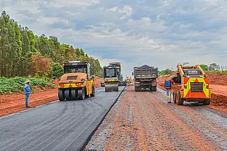 Pavimentação da MS-444 já ultrapassa 12 quilômetros em Selvíria