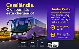 Ônibus lilas leva Atendimentos Gratuitos às Mulheres em Cassilandia