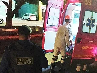 Militar do Exército tem perna decepada em colisão entre motocicletas em Amambai