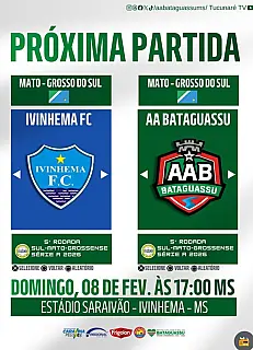 Ivinhema Futebol Clube entra em campo em casa neste domingo pelo Estadual