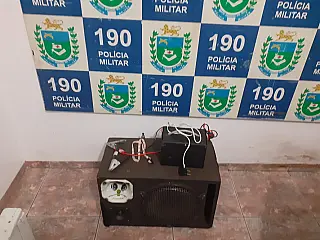 Polícia Militar apreende equipamento sonoro