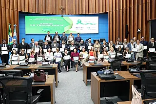 Sessão Solene homenageia "Amigos do Transplante" e destaca compromisso com a saúde em MS