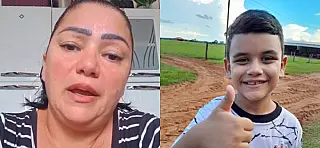 Mãe de Aparecida do Taboado faz vaquinha para custear cirurgia do filho