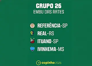Ivinhema confirma participação na 56ª Copa São Paulo de Futebol Júnior; na sede de Embu das Artes