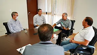 Presidente da Alems e Comissão de Calamidade discutem com governo ações contra epidemia