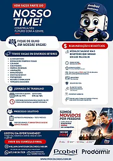 Empresa abre novas vagas de emprego em diversos setores com salários e benefícios atrativos