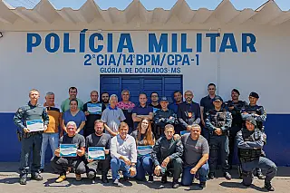 Coronel David destaca importância da segurança pública e alianças políticas em Glória de Dourados