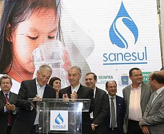 Contratos do Avançar Cidades foram assinados na Sanesul e vão atender 16 municípios