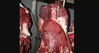 Polícia apreende carne imprópria para o consumo em mercado