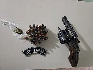 PM prende homem por porte ilegal de arma de fogo e direção perigosa em Nova Andradina