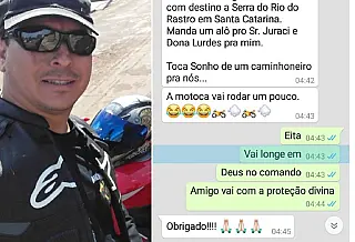 Antes de viagem, Bombeiro morto em acidente pede música na Jota FM
