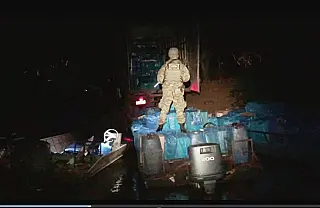 Policiais apreendem varios produtos ilícitos em Itaquiraí