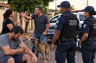Cachorro morde homem e dono profere ofensas contra moradora em Cassilândia
