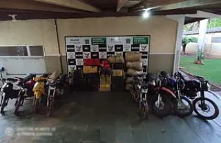 Nove motocicletas carregadas com quase uma tonelada de drogas são apreendidas pelo DOF