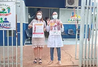 Município de Caarapó adere à campanha Sinal Vermelho Contra a Violência Doméstica