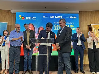 Governo e União assinam contrato para construção de 252 moradias indígenas em MS