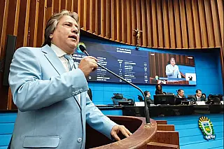 Deputado Caravina solicita revitalização do pórtico de entrada de Coronel Sapucaia